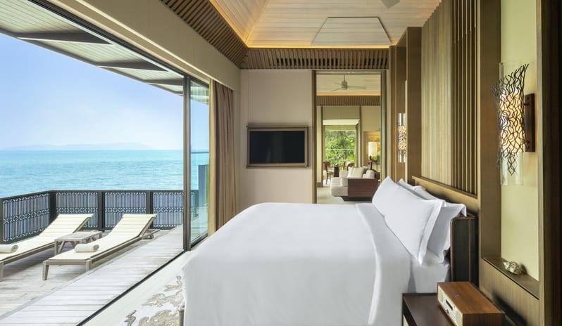Ocean Front Villa Bedroom